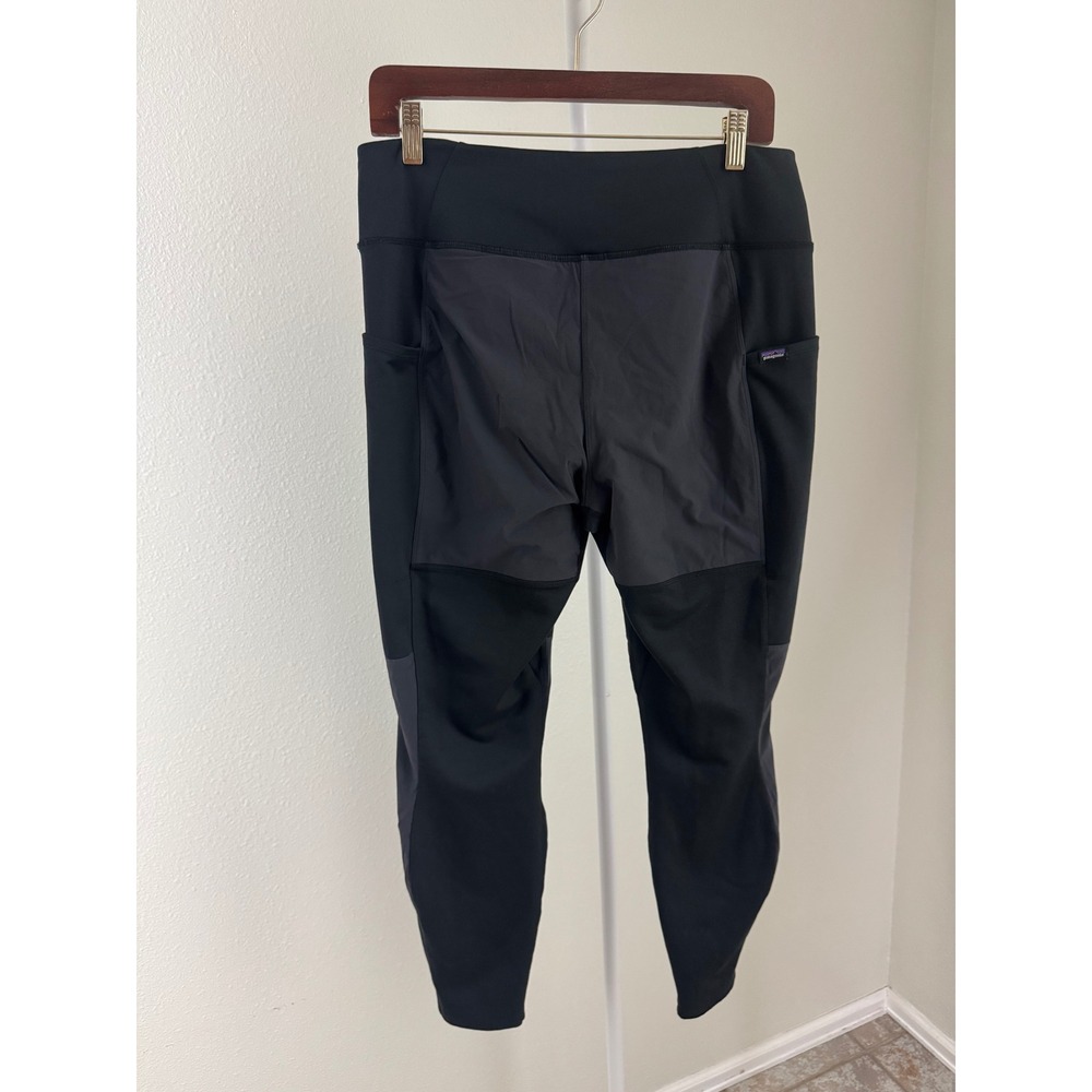 Patagonia Womens Pack Out‎ Hike Tights Black Grey Athletic Leggings - Picture 3 of 10
